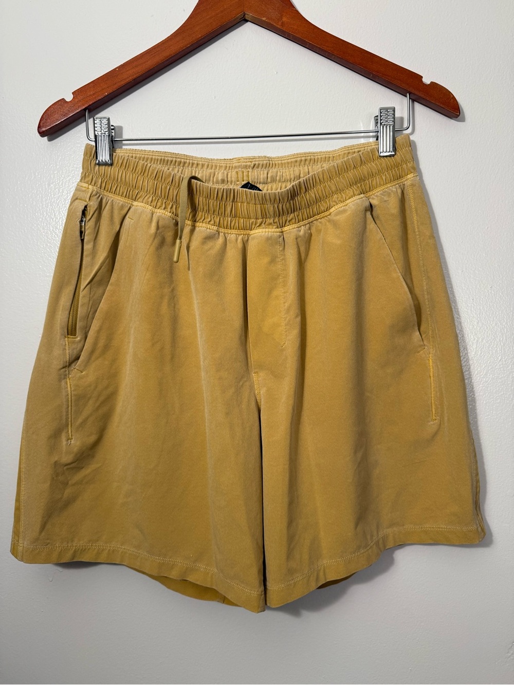 Yellow Lululemon Shorts